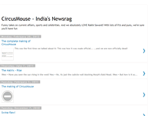 Tablet Screenshot of circusmouse.blogspot.com