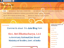 Tablet Screenshot of indianjute.blogspot.com