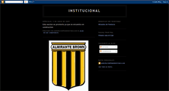 Desktop Screenshot of institucion-primeroestaelclub.blogspot.com