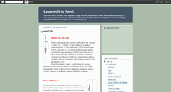 Desktop Screenshot of pescuitulpentruincepatori.blogspot.com