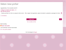 Tablet Screenshot of lisbonnew-yorker.blogspot.com