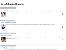 Tablet Screenshot of cewek2kesepian.blogspot.com