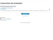 Tablet Screenshot of cosmovisionaristotelica.blogspot.com