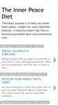 Mobile Screenshot of innerpeacediet.blogspot.com