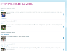 Tablet Screenshot of policiamoda.blogspot.com