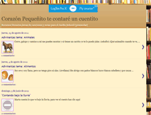 Tablet Screenshot of corazonpequenito.blogspot.com