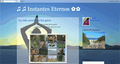 Desktop Screenshot of eternosinstantes.blogspot.com