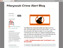 Tablet Screenshot of marynook.blogspot.com