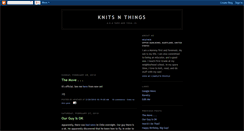 Desktop Screenshot of knits-n-things.blogspot.com