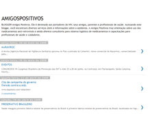 Tablet Screenshot of amigospositivoshiv.blogspot.com