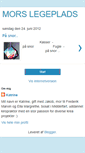 Mobile Screenshot of morslegeplads.blogspot.com
