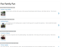 Tablet Screenshot of foxfootsteps.blogspot.com