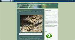 Desktop Screenshot of escaladasostenible.blogspot.com