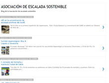 Tablet Screenshot of escaladasostenible.blogspot.com