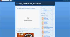Desktop Screenshot of m4orientacioneducativa.blogspot.com