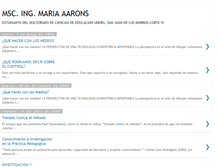 Tablet Screenshot of mariaaarons.blogspot.com