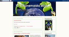 Desktop Screenshot of ekozinemaldia.blogspot.com