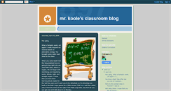 Desktop Screenshot of mrkoole.blogspot.com