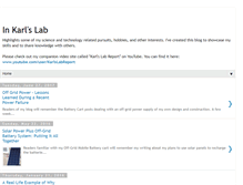 Tablet Screenshot of inkarlslab.blogspot.com