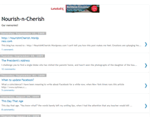 Tablet Screenshot of nourish-n-cherish.blogspot.com