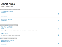 Tablet Screenshot of carmensensibilidadvideo.blogspot.com