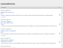 Tablet Screenshot of cuocodicorsa.blogspot.com