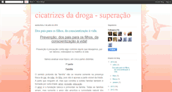Desktop Screenshot of cicatrizesdadroga.blogspot.com