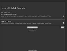 Tablet Screenshot of luxury-hotels-vn.blogspot.com