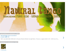 Tablet Screenshot of natural-tango.blogspot.com