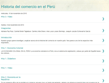 Tablet Screenshot of historiadelcomercioenelperu.blogspot.com