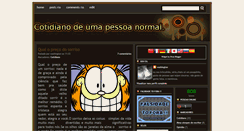 Desktop Screenshot of cotidiandeumapessoanormal.blogspot.com