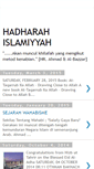 Mobile Screenshot of hadharahislamiyyah.blogspot.com