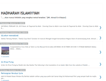 Tablet Screenshot of hadharahislamiyyah.blogspot.com