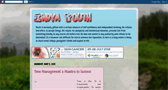 Desktop Screenshot of indyayouth.blogspot.com