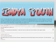 Tablet Screenshot of indyayouth.blogspot.com