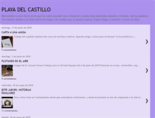 Tablet Screenshot of playadelcastillo.blogspot.com