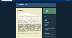 Desktop Screenshot of elpajaroazul.blogspot.com