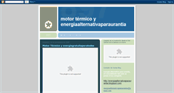 Desktop Screenshot of motortermicoyenergiagratuitaparatodos.blogspot.com