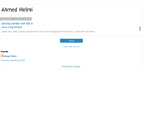 Tablet Screenshot of ahmedhelmi82.blogspot.com