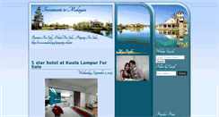 Desktop Screenshot of investmentsinmalaysia.blogspot.com