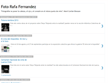 Tablet Screenshot of fotorafafernandez.blogspot.com