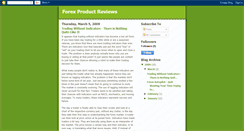 Desktop Screenshot of forex-product-reviews.blogspot.com