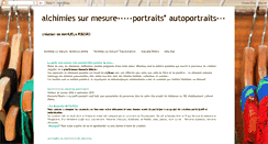 Desktop Screenshot of alchimiesurmesure-portraits.blogspot.com