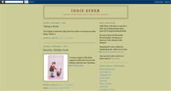 Desktop Screenshot of indiediner.blogspot.com