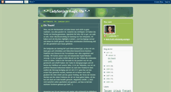 Desktop Screenshot of ladysonja.blogspot.com