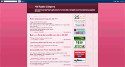 Desktop Screenshot of hitradiosingers.blogspot.com