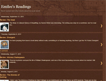 Tablet Screenshot of emileesreadings.blogspot.com