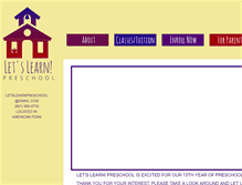 Tablet Screenshot of letslearnpreschoolinfo.blogspot.com