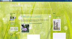 Desktop Screenshot of growingwildinscotland.blogspot.com