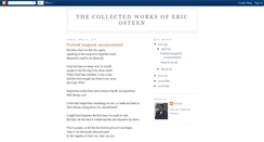 Desktop Screenshot of ericosteen.blogspot.com